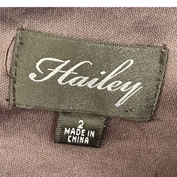 Nwot Hailey By Adrianna Papell Solver Metallic Cocktail Party Dress Size 2 - Picture 7 of 7